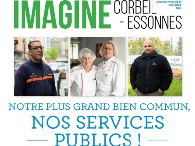 Couv magazine Imagine Corbeil-Essonnes mai 2023